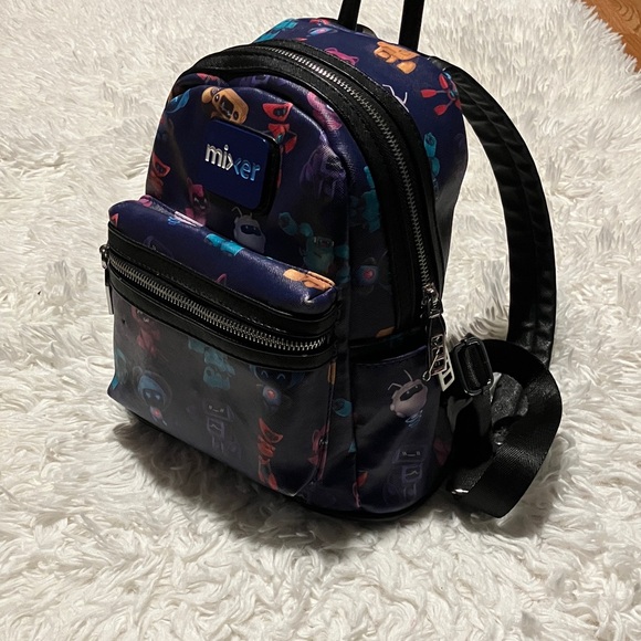 Colorful Patterned Men's Backpack - Picture 2 of 10